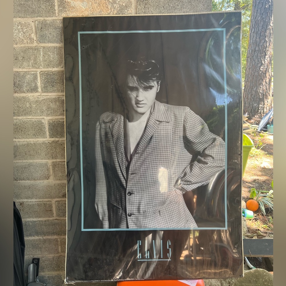 Elvis Presley  poster 24”•36” vintage